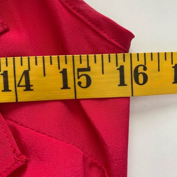 AMANDA UPRICHARD Dress Penny Silk Mini 3‎ Tiered Ruffled Bodice Sleeveless - Picture 8 of 9